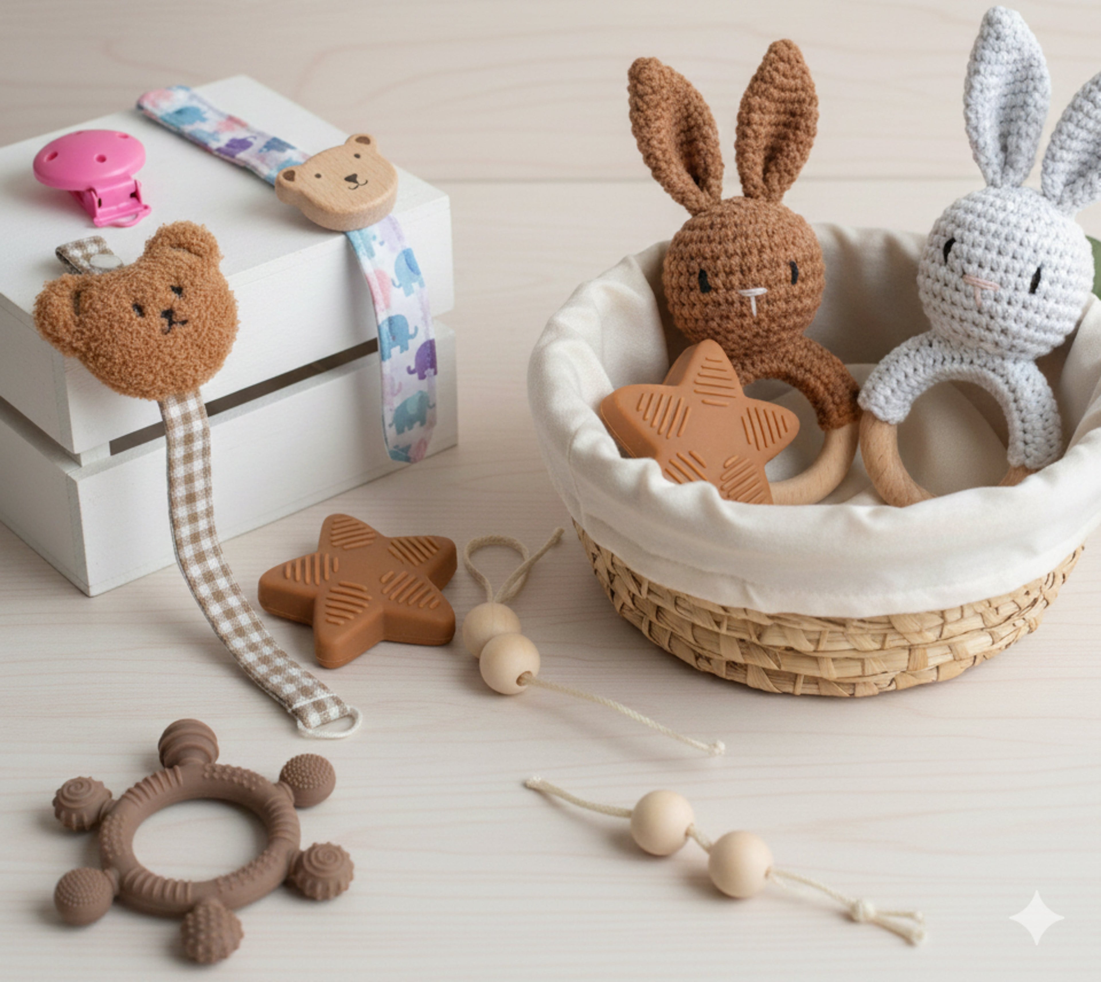 Dummy Clips, Rattles & Teethers