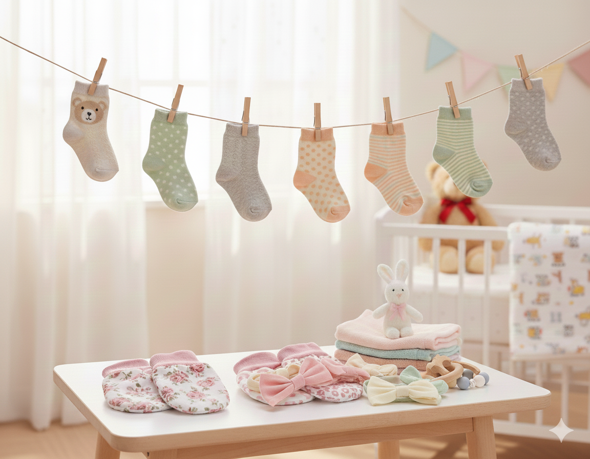 Socks, Mittens & Crawlers