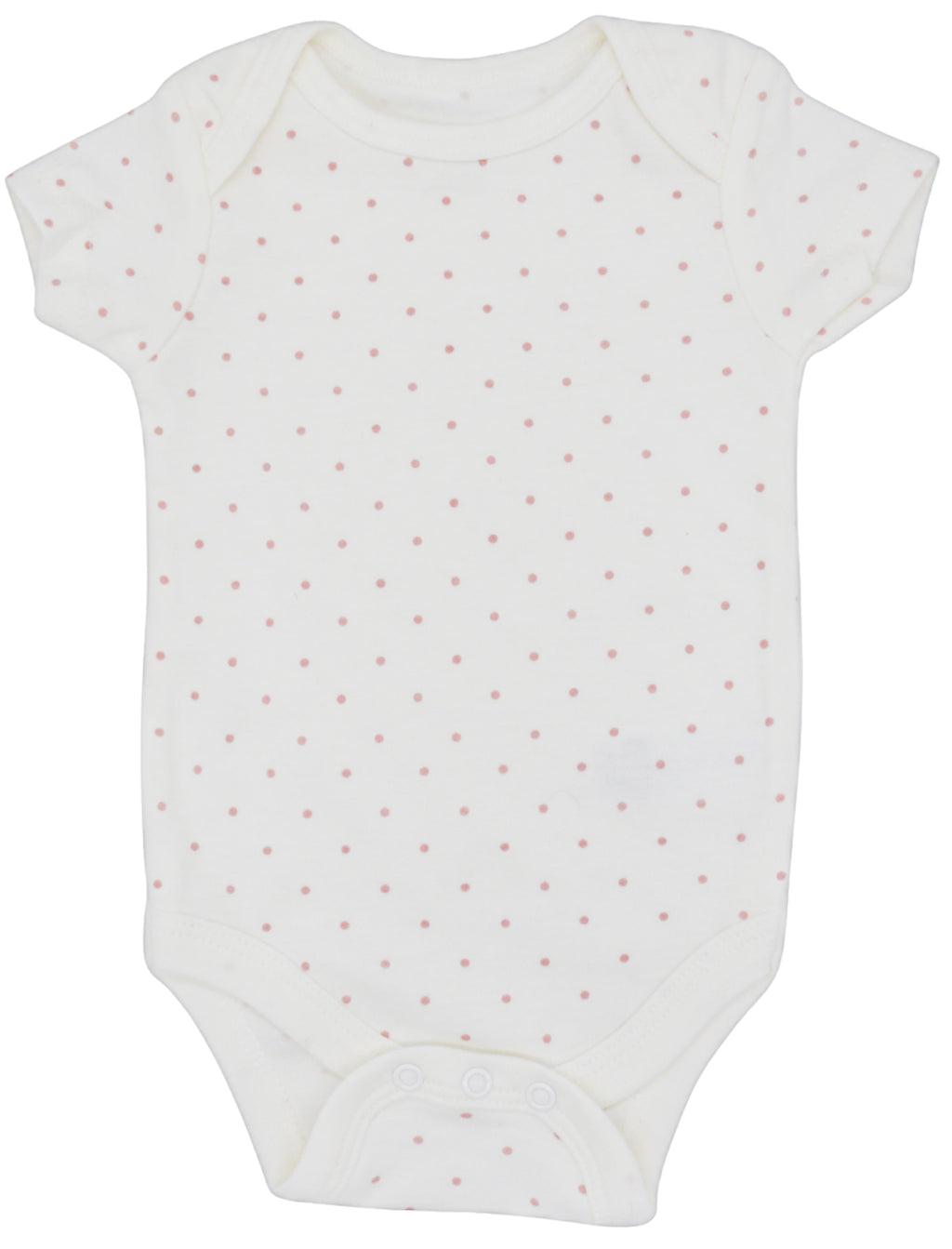 Cream with Pink Dots