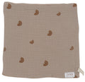 Beige Square Face Towel with Rainbows