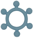 Blue 6-Ball Silicone Teething Ring