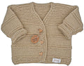 Knitted Garter Ridge Cardigan