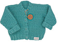 Knitted Sea Moss Cardigan