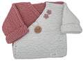 Knitted Sugarberry Crossover Cardigan