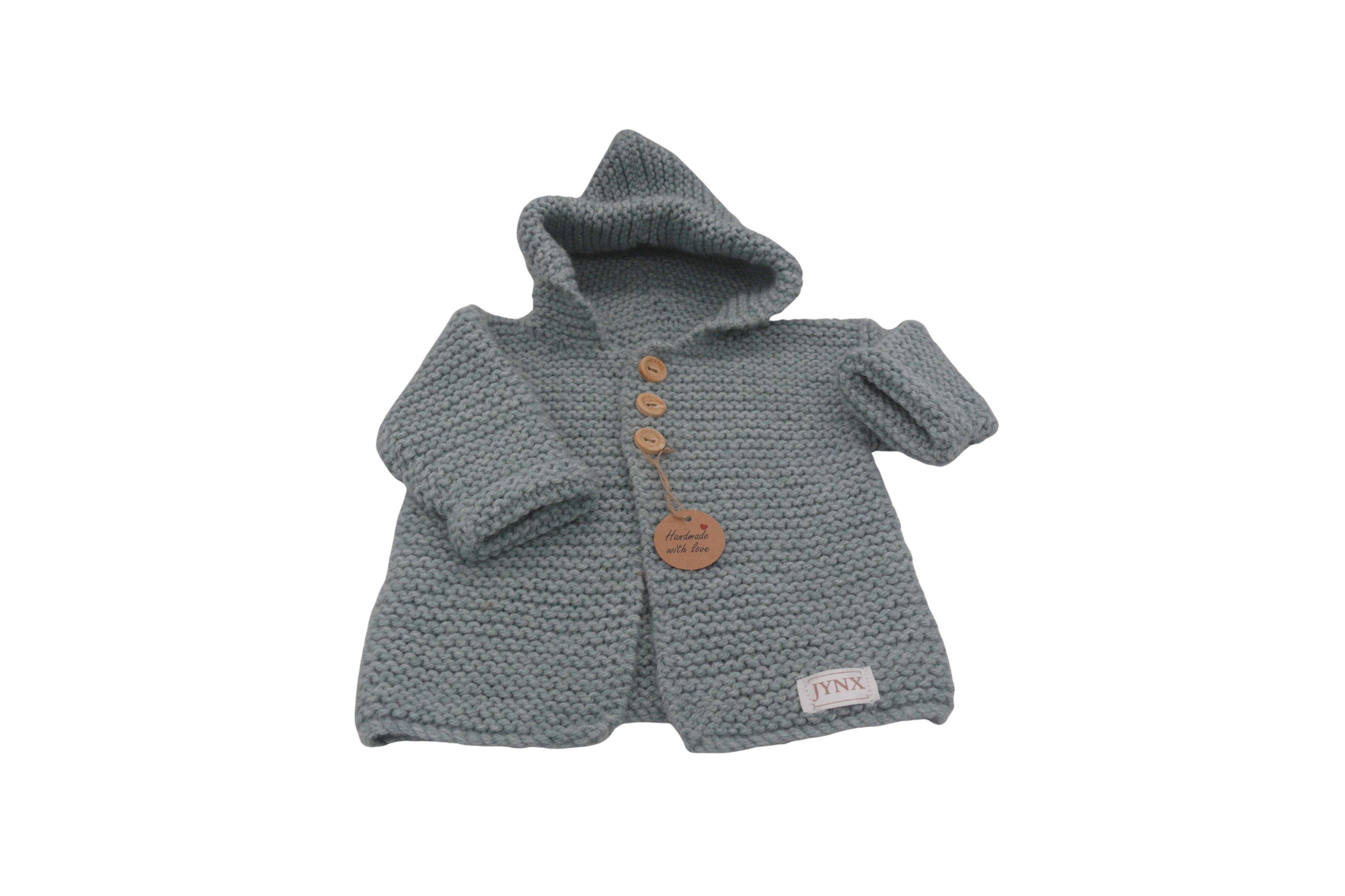 Knitted Seasalt Garter Hoody