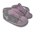 The Heart-Accented Polka Dot Sneakers