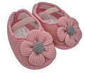 The Pink Daisy Soft Crib Shoe