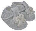The Shimmering Pearl-Bow Mary Janes