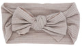 Ribbed Bow Head Band