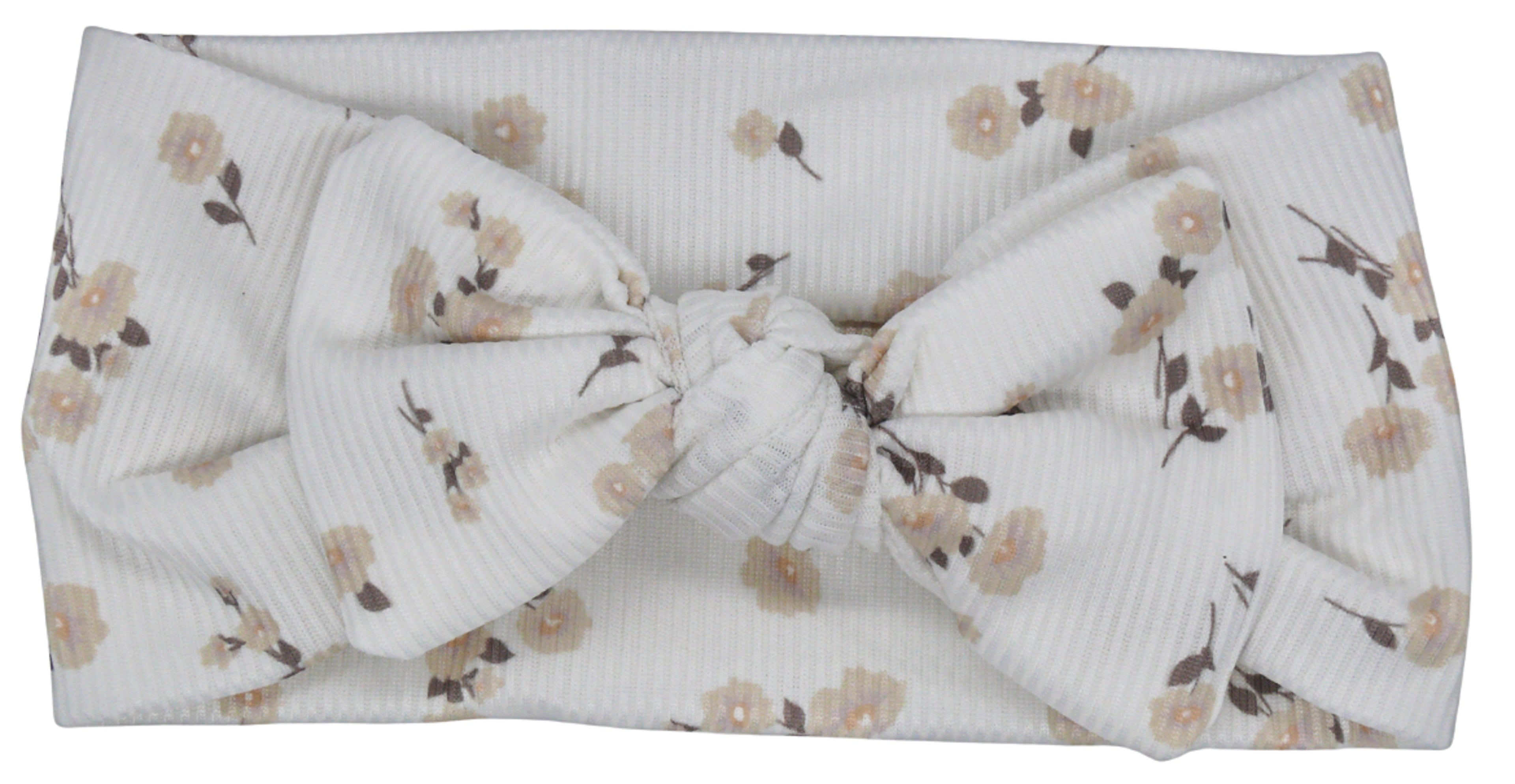 Ribbed Bow Head Band