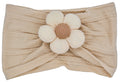 Beige Five-Petal Daisy Headband