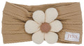 Tan Five-Petal Daisy Headband