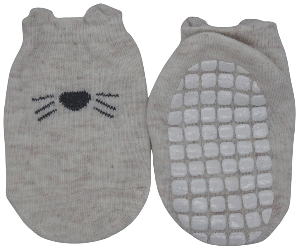 Animal Face Non Slip Ankle Socks