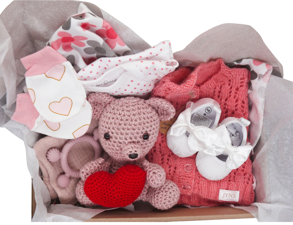 Pink Teddy Box