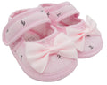 The Bow-Accented Soft Crib Shoes