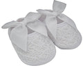 The Snowdrop Lace Crib Shoes