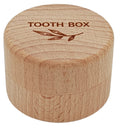The Little Round Wooden Tooth Box