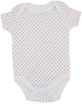 White with Pink Dots