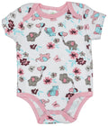 Elephant and Flower Print